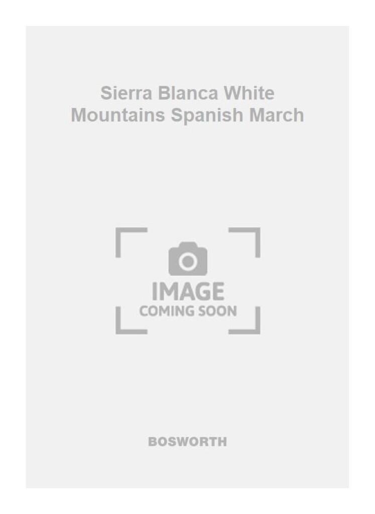Sierra Blanca White Mountains Spanish March